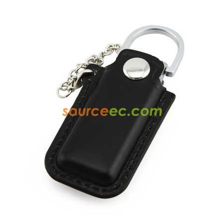 Customization PU Leather USB Thumb Drive 4GB Promotional Products