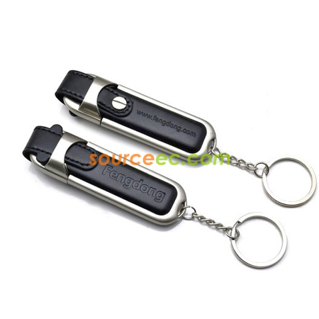 Customization PU Leather USB Flash Drive 8GB Promotional Products