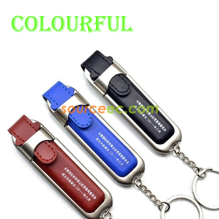 Customization PU Leather USB Flash Drive 8GB Promotional Products