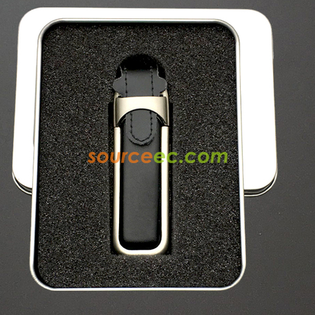 Customization PU Leather USB Flash Drive 8GB Promotional Products