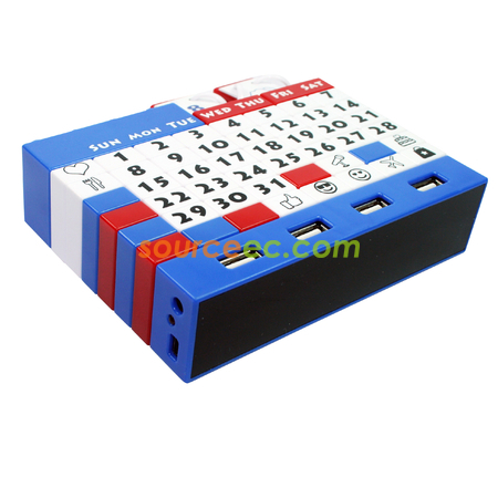 Customization Gattola Perpetual Calendar Usb Hub Promotional Products