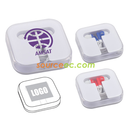 Customization Earbuds in Case Promotional Products