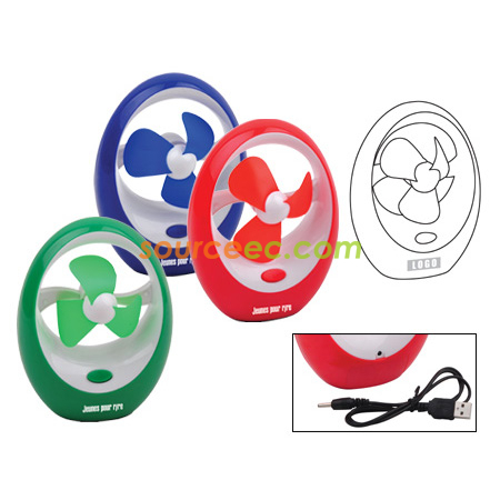 Customization Mini Oval Fan Promotional Products