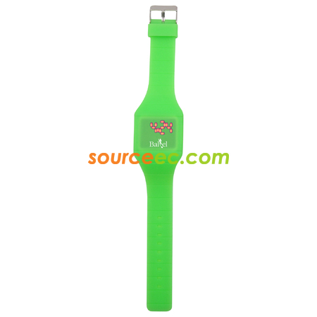 Customization Silicone Touch-activated Watch Promotional Products