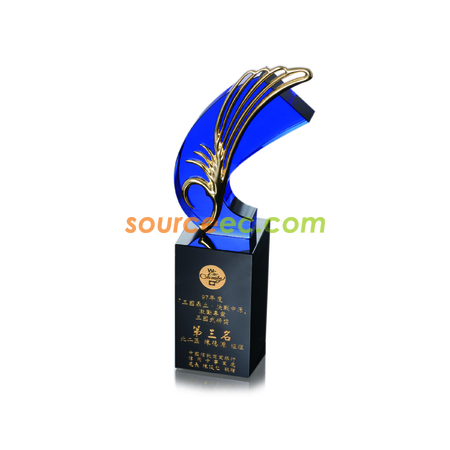 Customization Crystal Metal Trophies  Promotional Products