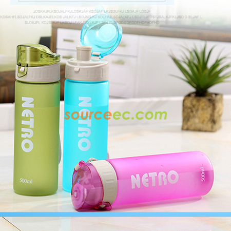 Customization 600ML Frosted Sports Bottle Promotional Products