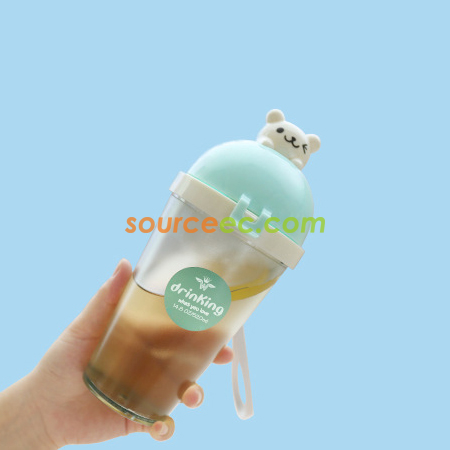 Customization 420ML Ice Cream Animal Cup Promotional Products