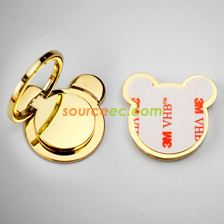 Customization Bear Mobile Phone Ring Buckle Promotional Products
