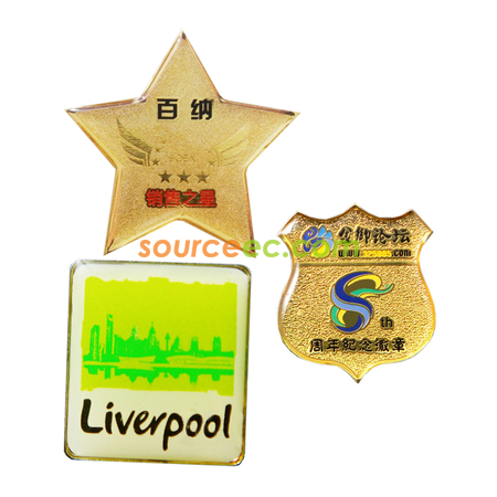 Customization Custom Metal Badge Promotional Products