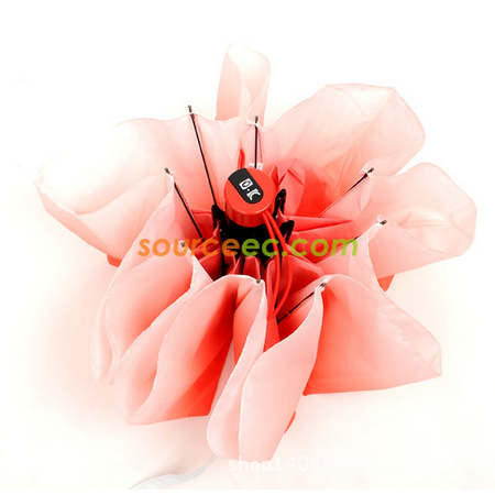 Customization Gradient Three Folding Umbrella Promotional Products