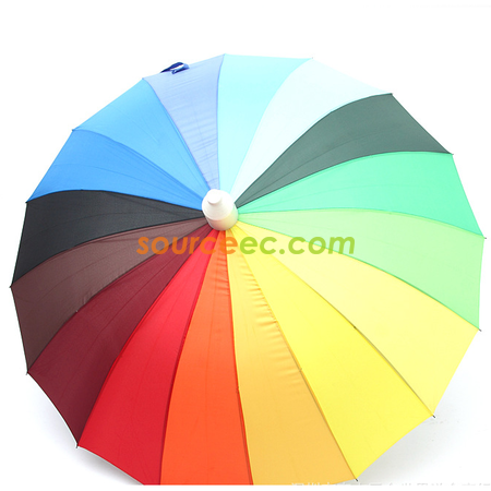 Customization Storage Straight Colorful Umbrella Promotional Products