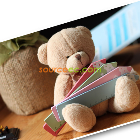 Customization Cartoon Wooden Ruler Promotional Products