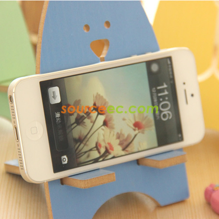 Customization Wooden Rabbit Mobile Phone Holder Promotional Products