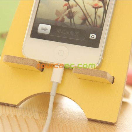 Customization Wooden Rabbit Mobile Phone Holder Promotional Products