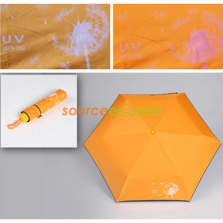 Customization Three Folding Sun Discoloration Promotional Products