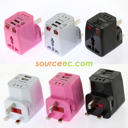 Customization Multinational USB Adaptor Promotional Products