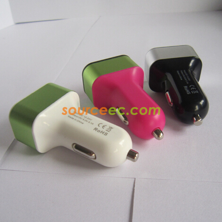 Customization Three USB Car Charger Promotional Products