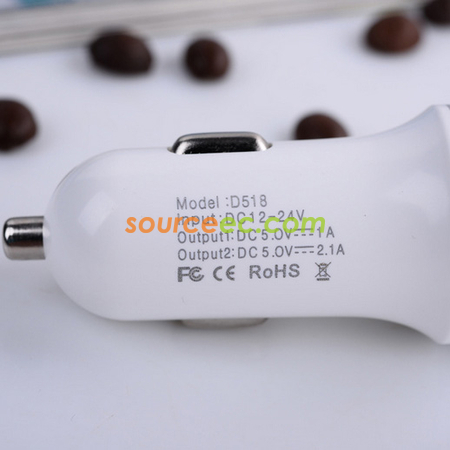 Customization Dual-port USB Car Charger Promotional Products