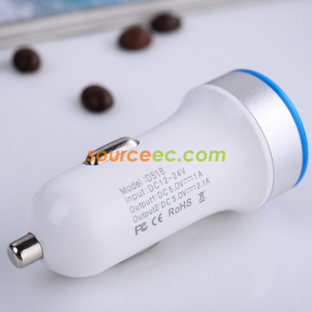 Customization Dual-port USB Car Charger Promotional Products