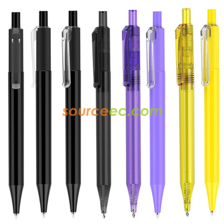 Plastic Press Ball-point Pen