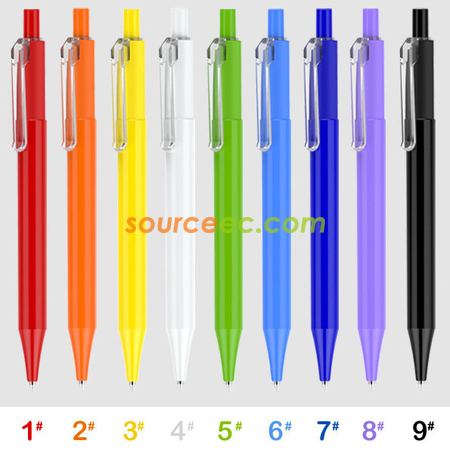 Customization Plastic Press Ball-point Pen Promotional Products