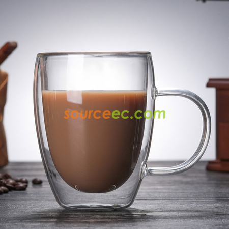 Customization Glass Coffee Cup Promotional Products
