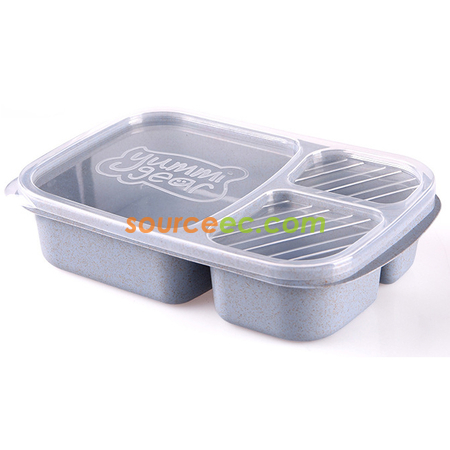 Customization Wheat Straw Lunchbox Promotional Products