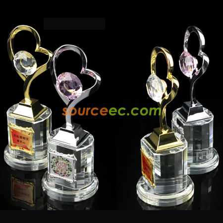Customization Crystal Trophy Promotional Products