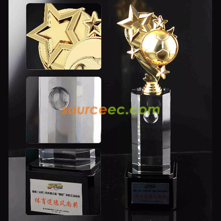 Customization Crystal Trophy Promotional Products