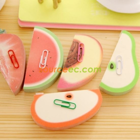 Customization Fruit Memo Promotional Products