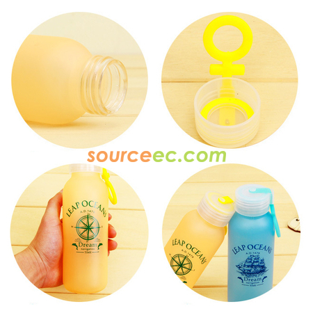 Customization 300ML Portable Glass Bottles Promotional Products