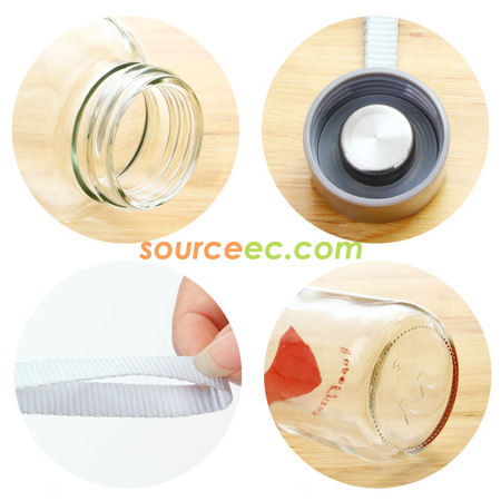 Customization Portable Glass Bottles Promotional Products