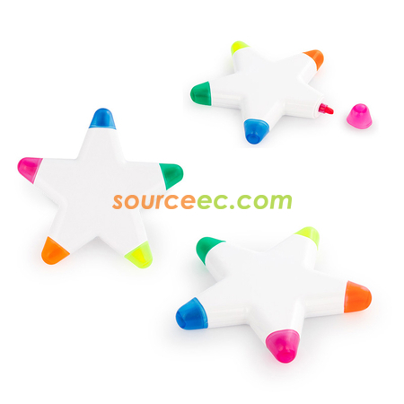 Customization Star Fluorescent Pen Promotional Products