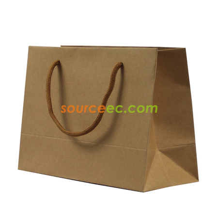 Customization Hard Kraft Paper Bags Promotional Products