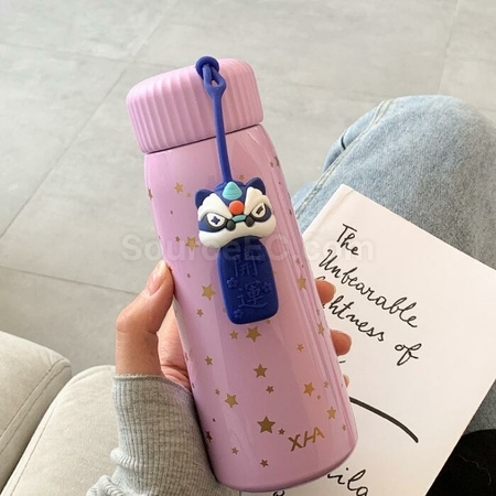 Customization Good Luck To Lucky Lion Vacuum Flask Promotional Products