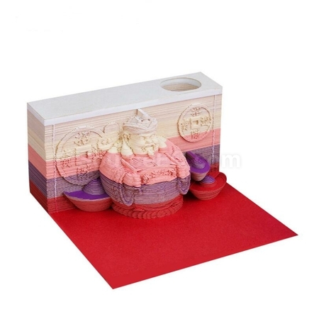 Customization 3D Fortuna Memo Paper Promotional Products
