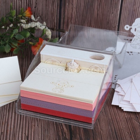 Customization 3D Fortuna Memo Paper Promotional Products