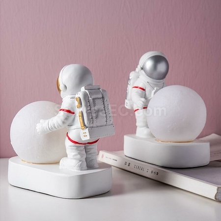 Customization Spaceman Model Desktop Creative Night Light Promotional Products