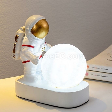 Customization Spaceman Model Desktop Creative Night Light Promotional Products