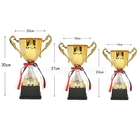Customization Metal Bowl Mouth Trophy Promotional Products