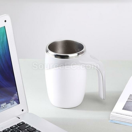Customization 304 Stainless Steel Electric Stirrer Coffee Cup Promotional Products