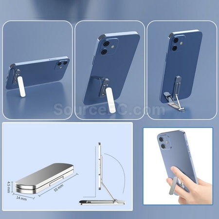 Customization Folding Aluminum Alloy Ultra Light Portable Phone Stand Promotional Products
