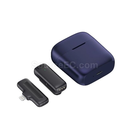 Customization Mini Wireless One-To-Two Pair Mobile Phone Recording Lavalier Microphone Promotional Products