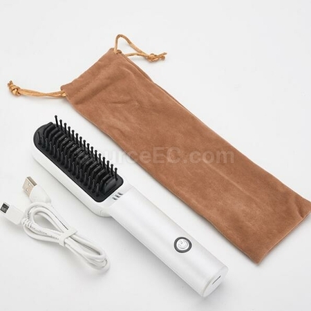 Customization USB Dual-Purpose Straight Hair Curler Negative Ion Styling Comb Promotional Products