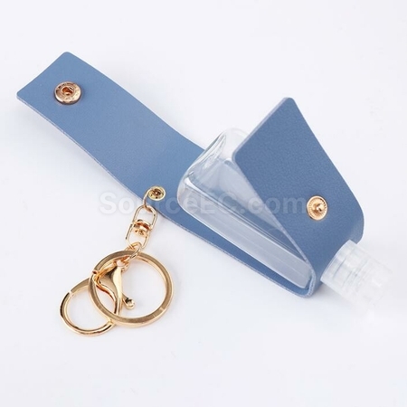 Customization PU Faux Leather Hand Sanitizer Cover Promotional Products
