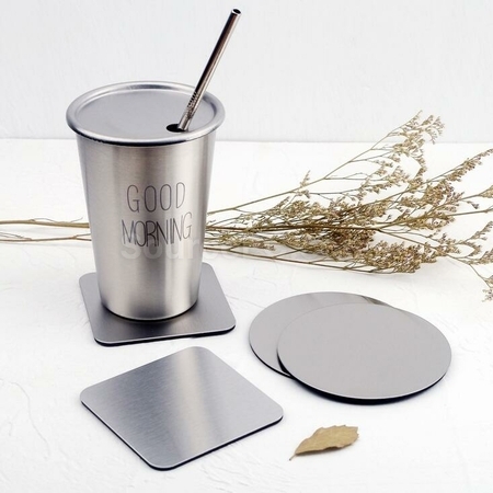 Customization Stainless Steel Coaster Promotional Products