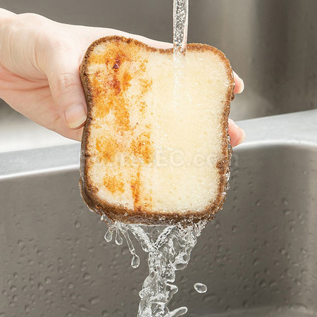 Customization Japanese bread shape kitchen cleaning sponge Promotional Products