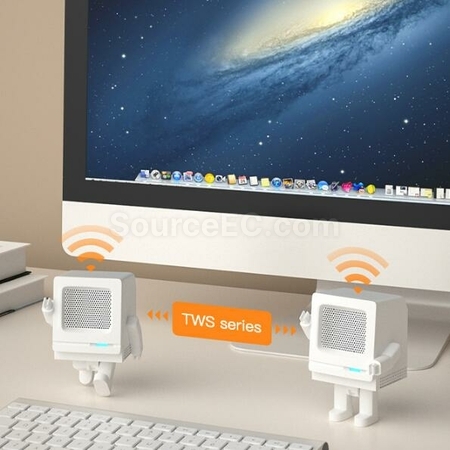 Customization USB Carging Robot Bluetooth Speaker Promotional Products