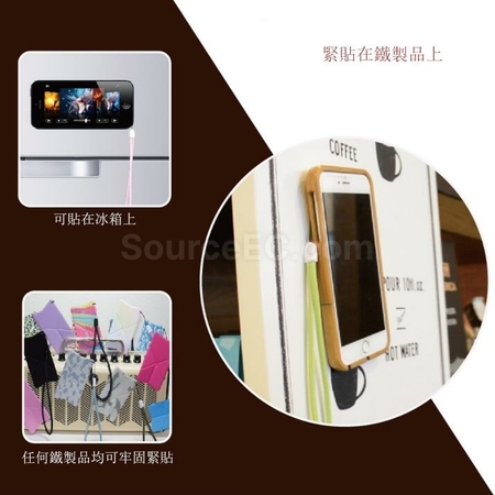 Customization Faux Leather Phone Holder with Back Sticker Promotional Products