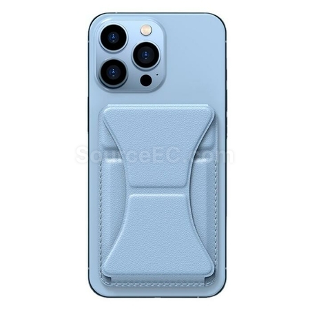 Customization Ultra-Thin Back Sticker Card Imitation Leather Phone Holder Promotional Products